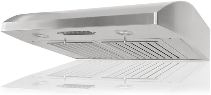Under Cabinet Range Hood, 3-Speed, 680 CFM, LED Lights, Baffle Filters C52822