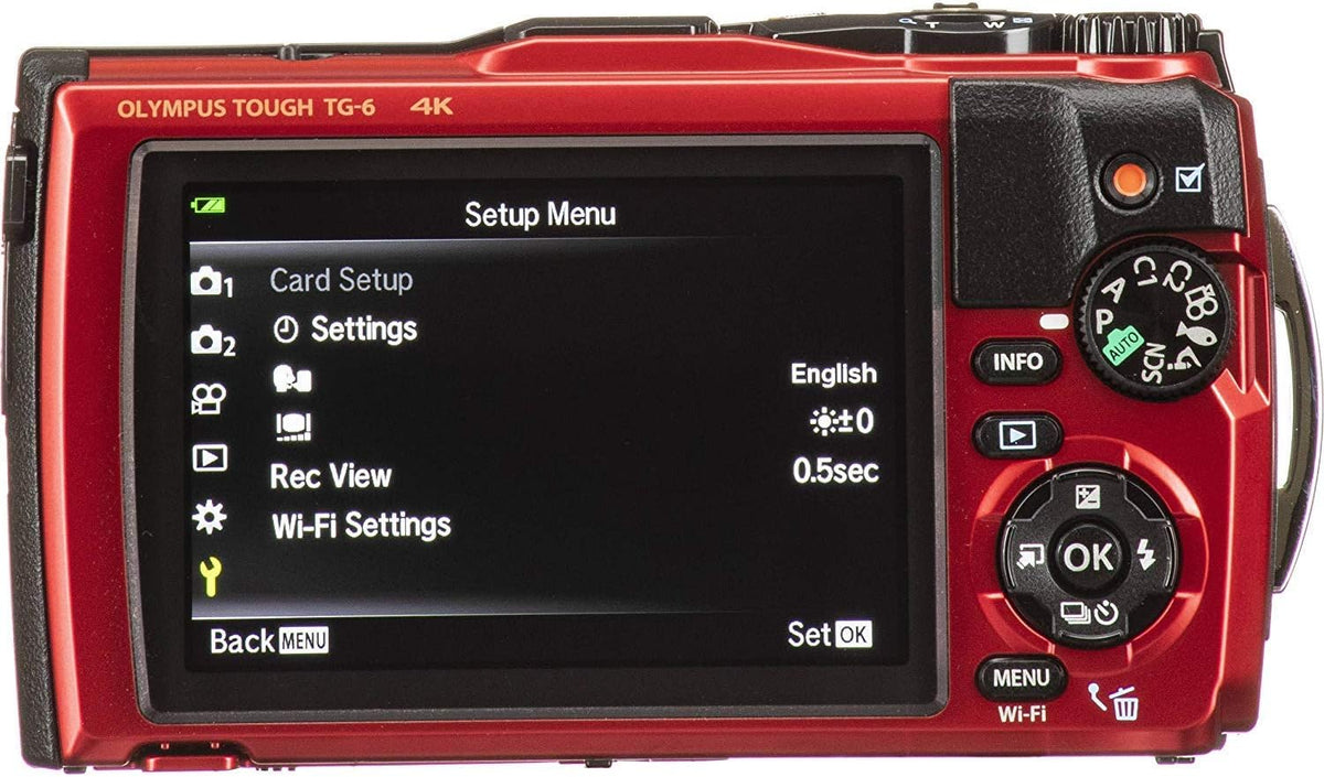 Red Digital Camera with 64GB SDXC Memory Card and 2X Replacement Batteries with Charger J32003