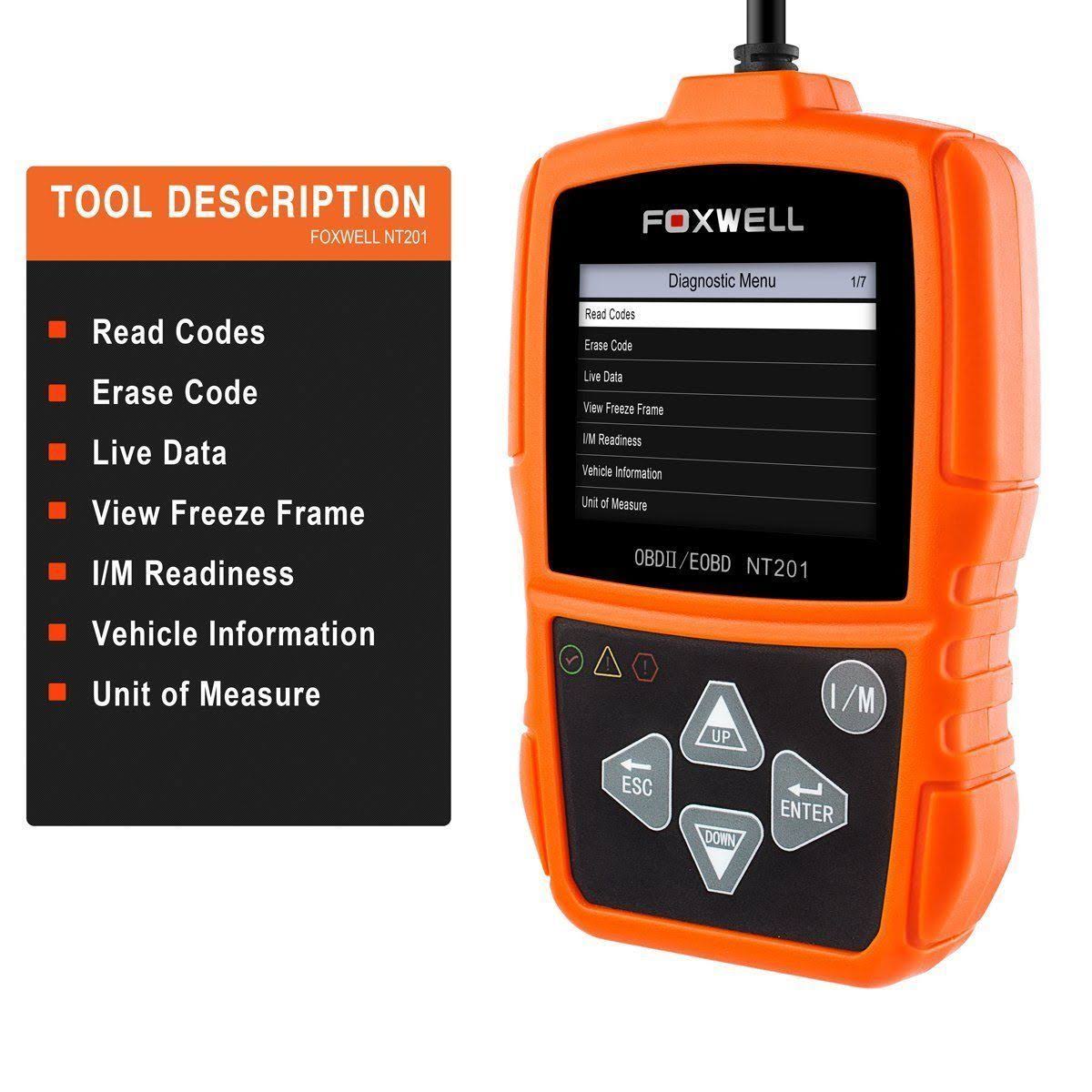 OBD II Auto Code Scanner Diagnostic Scan Tool D263