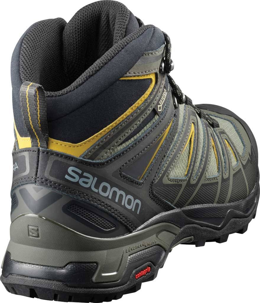 Castor Gray Black Green Sulphur Mid Hiking Boots D934