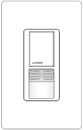 Dual-Circuit Occupancy Sensor Switch, Bluestone U7492