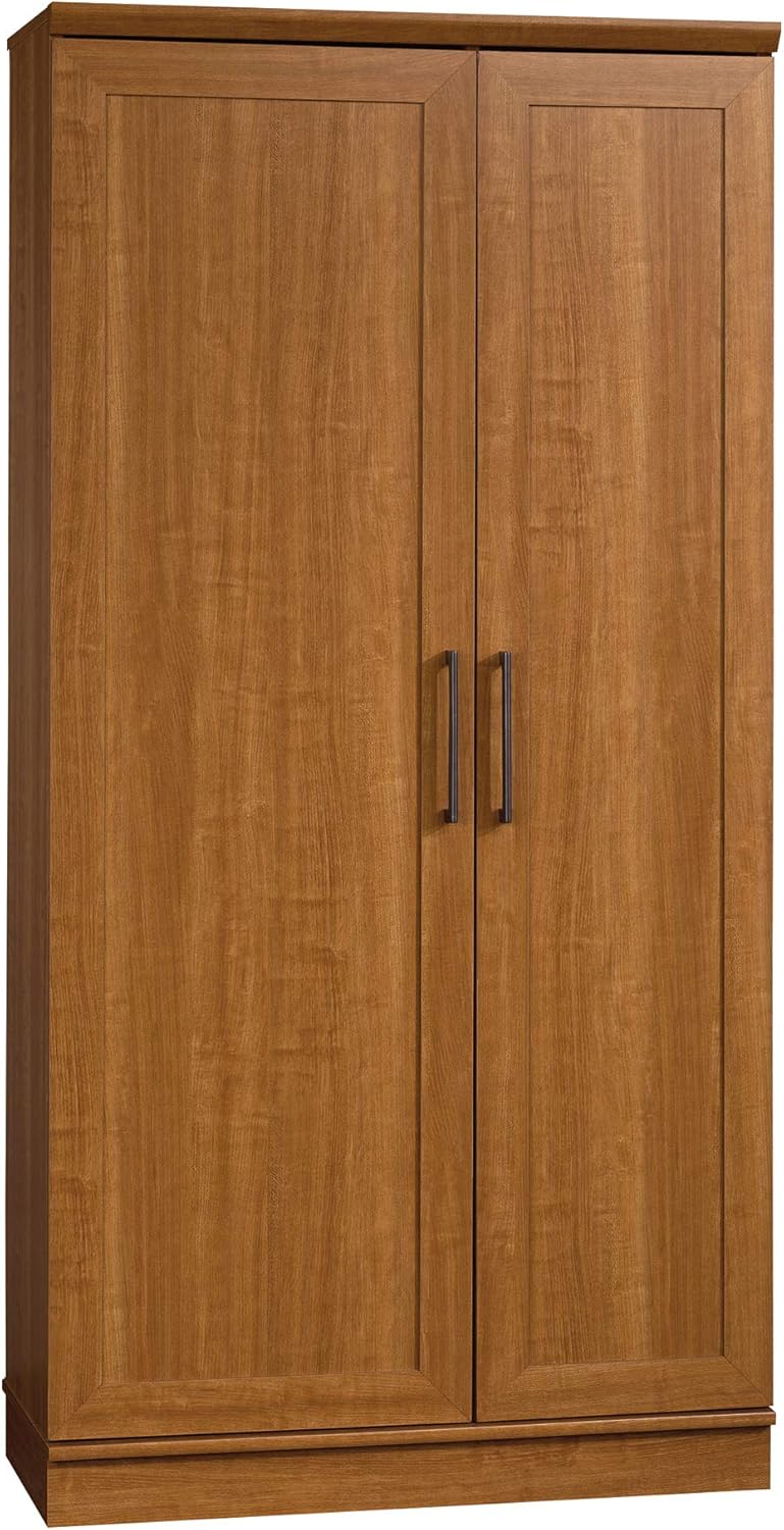 Storage Cabinet and Bookcase, Salt Oak Finish Z255