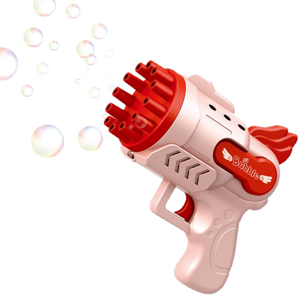 Automatic Bubble Blaster Toy with Cooling Fan & Solutions Batteries Operated X362610