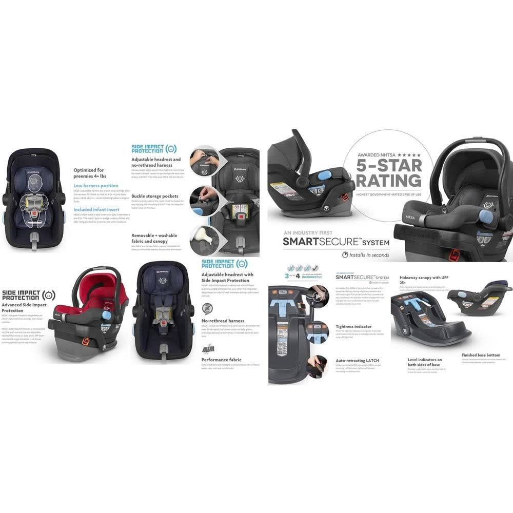 Black Jake Stroller Car Seat Bundle L674