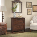 2 Drawer Lateral File Cabinet in Washed Gray F96501