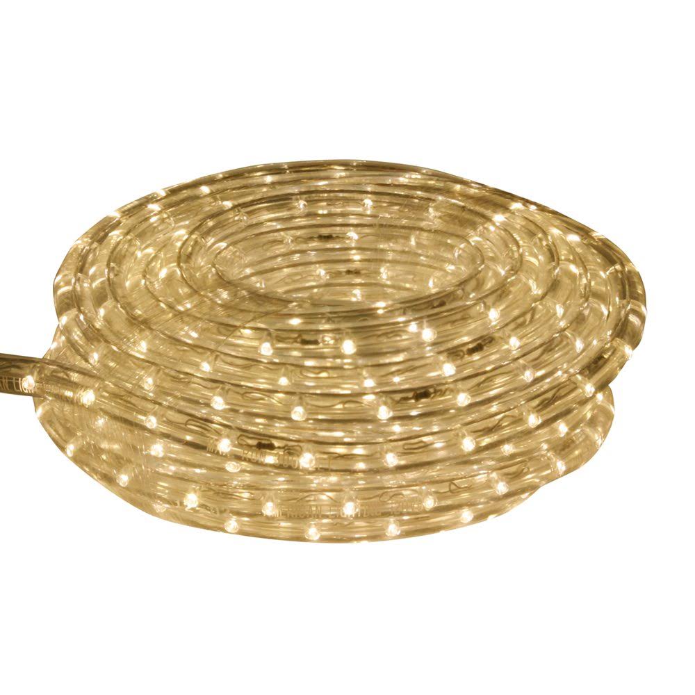 Ultra Warm White 9 LED Rope Light Kit with Mounting Clips Q637653