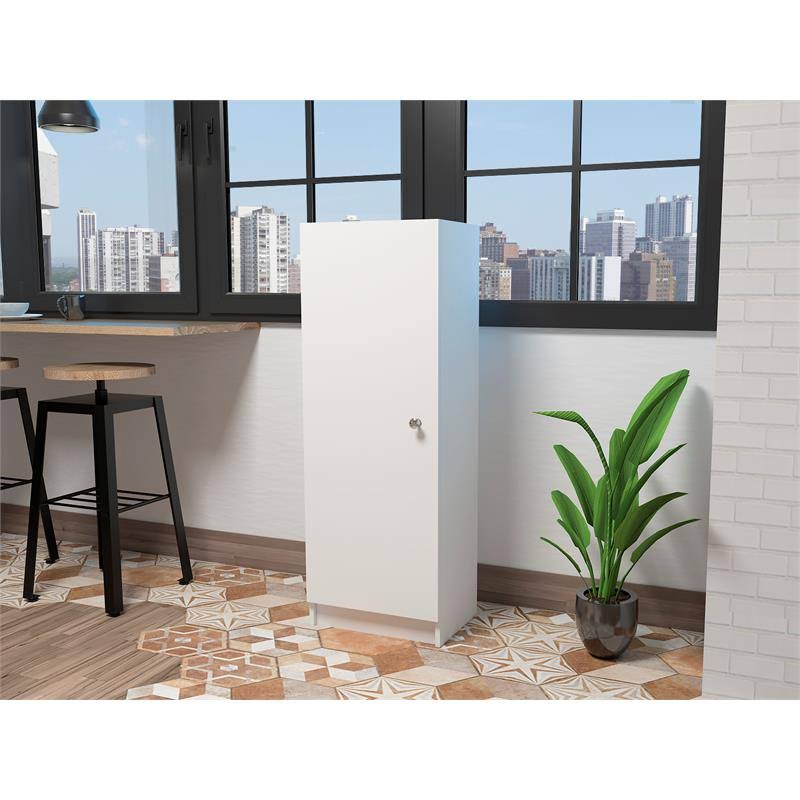 White High Pantry Cabinet V9868