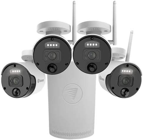 4 Camera 4 Channel 1080p Wi-Fi NVR Security System with 1TB HDD Z38580