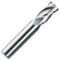 1x22 Diameter Square End Standard Length 4 Flute Bright Uncoated Carbide End Mill P251514