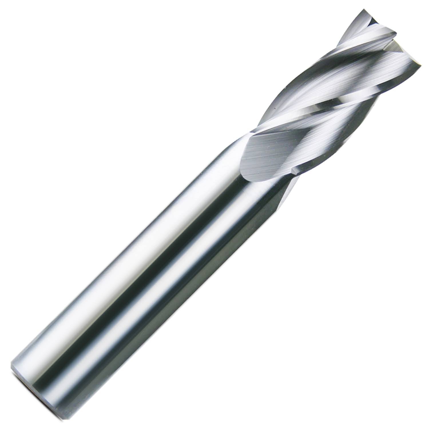 1x22 Diameter Square End Standard Length 4 Flute Bright Uncoated Carbide End Mill P251514