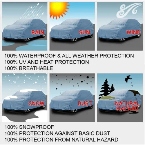 Waterproof Heavy Duty Custom SUV Car Cover B848