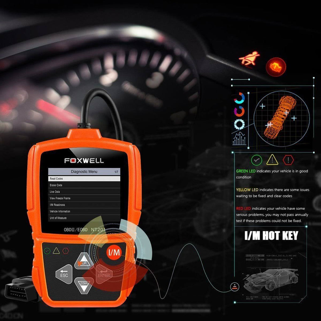 OBD II Auto Code Scanner Diagnostic Scan Tool D263