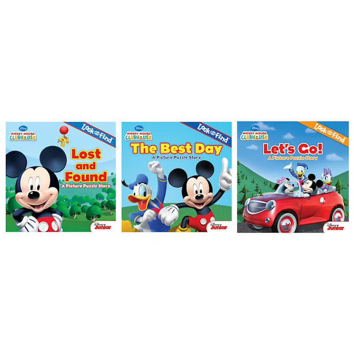 3 Books Look and Found / The Best Day / Let's Go Y253