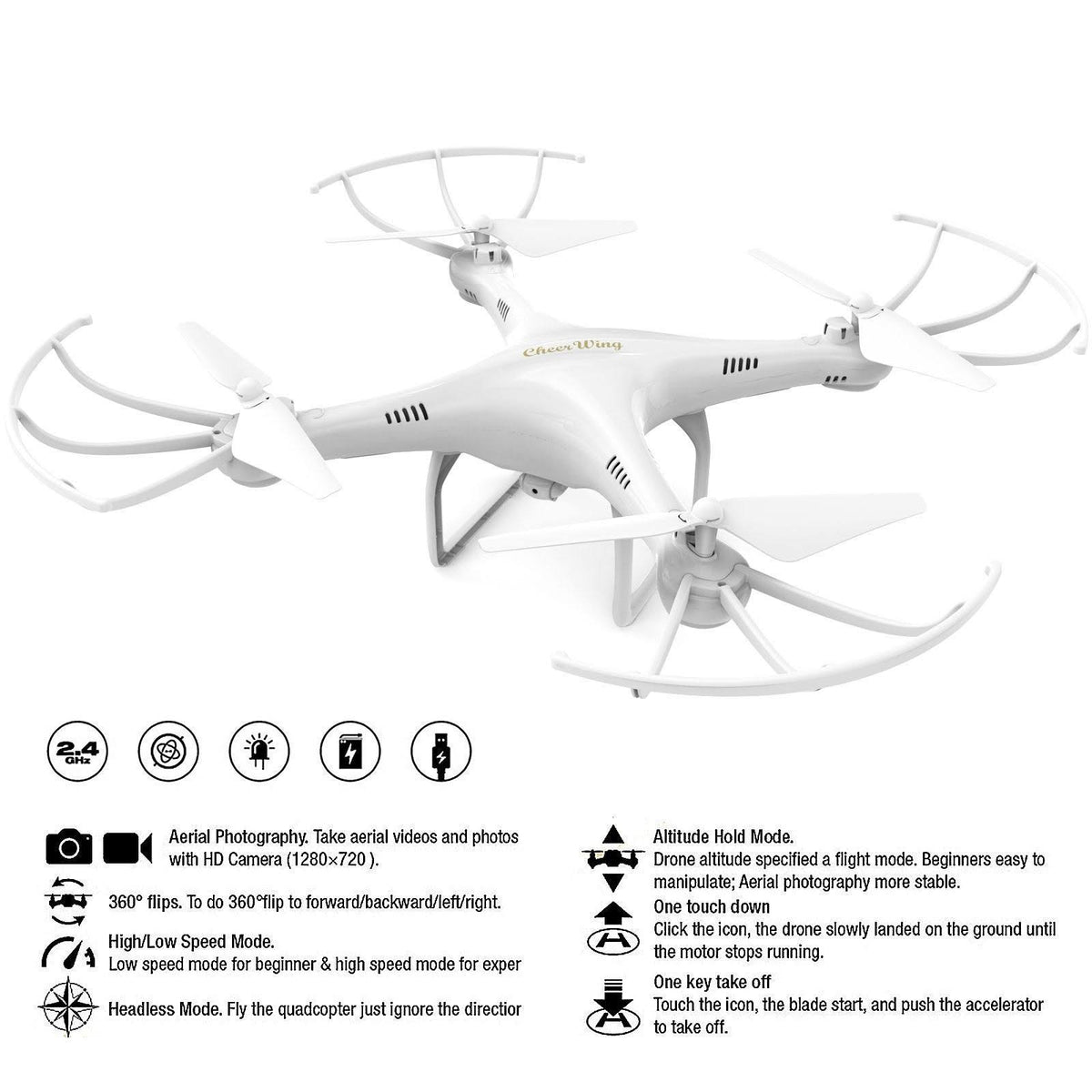720p HD Camera RC Quadcopter Drone F9463