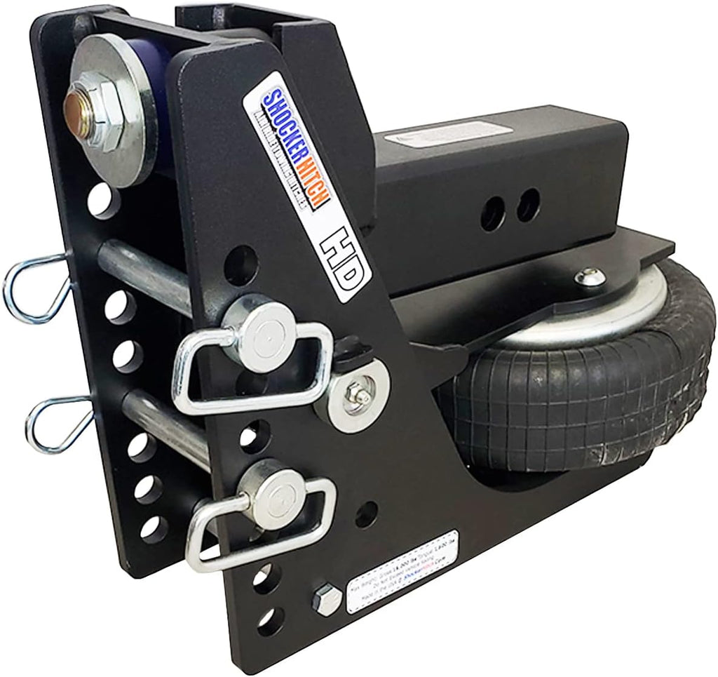 Black Air Hitch with Combo Ball, Fits 3" Hitch F4433