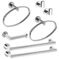 Chrome Bathroom Accessory Set D42023