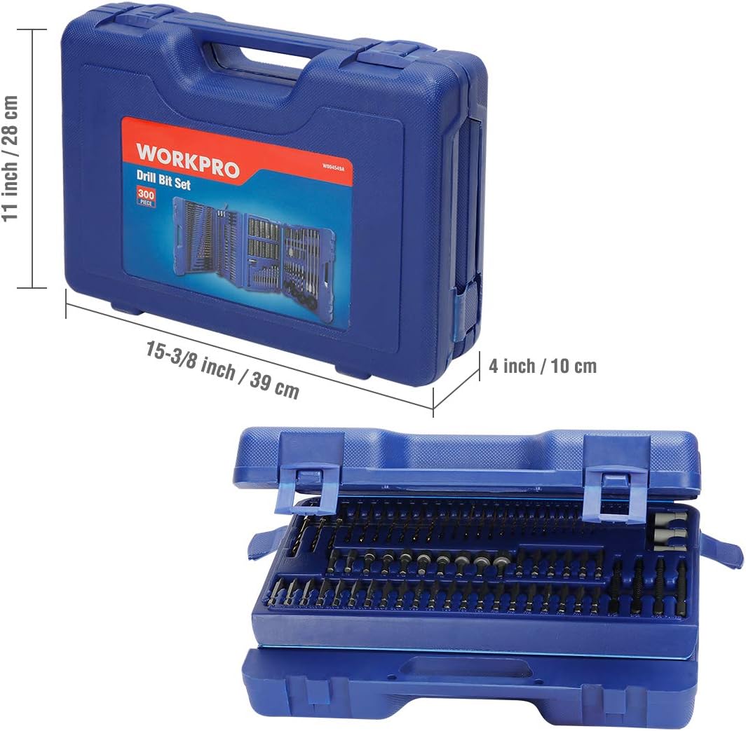 300-Piece Drill and Driver Accessory Set with Storage Case M548369