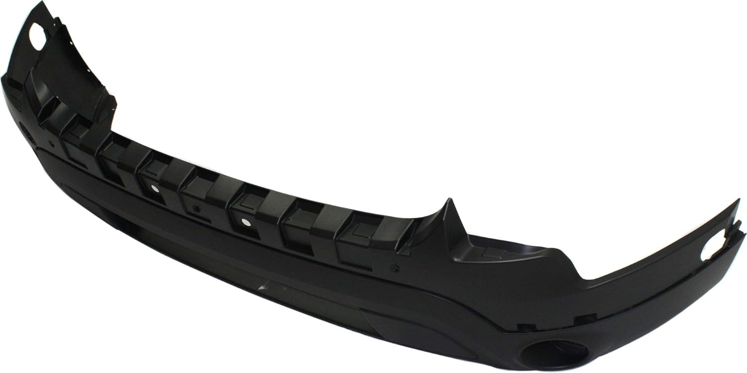 Textured Black Front Bumper Cover D372
