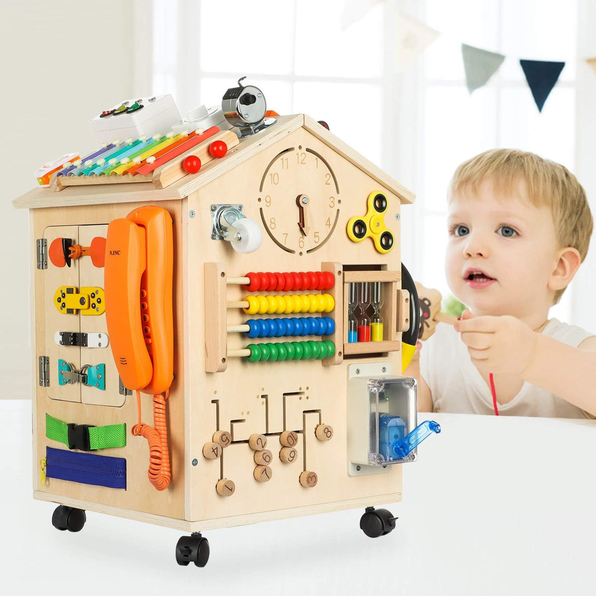 38-IN-1 Busy Board House Toys for Toddlers V351