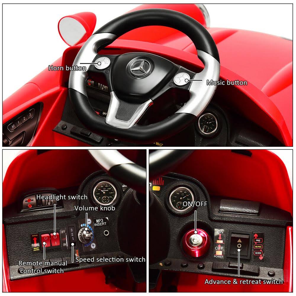 Red Ride on Car Electric Toy Z36433