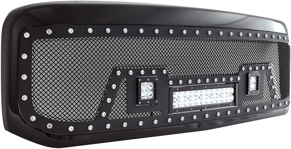 Black Mesh Packaged Grille N81113