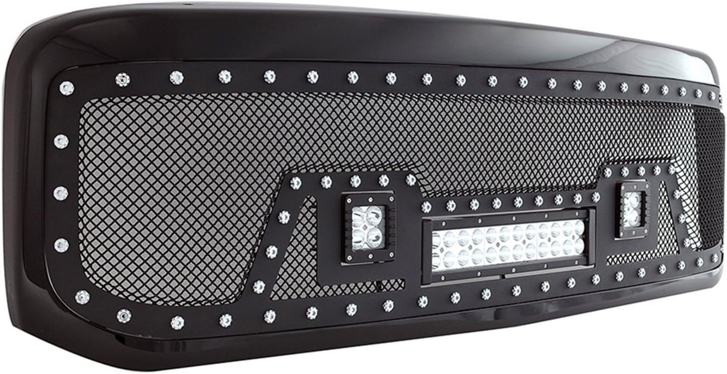 Black Mesh Packaged Grille N81113