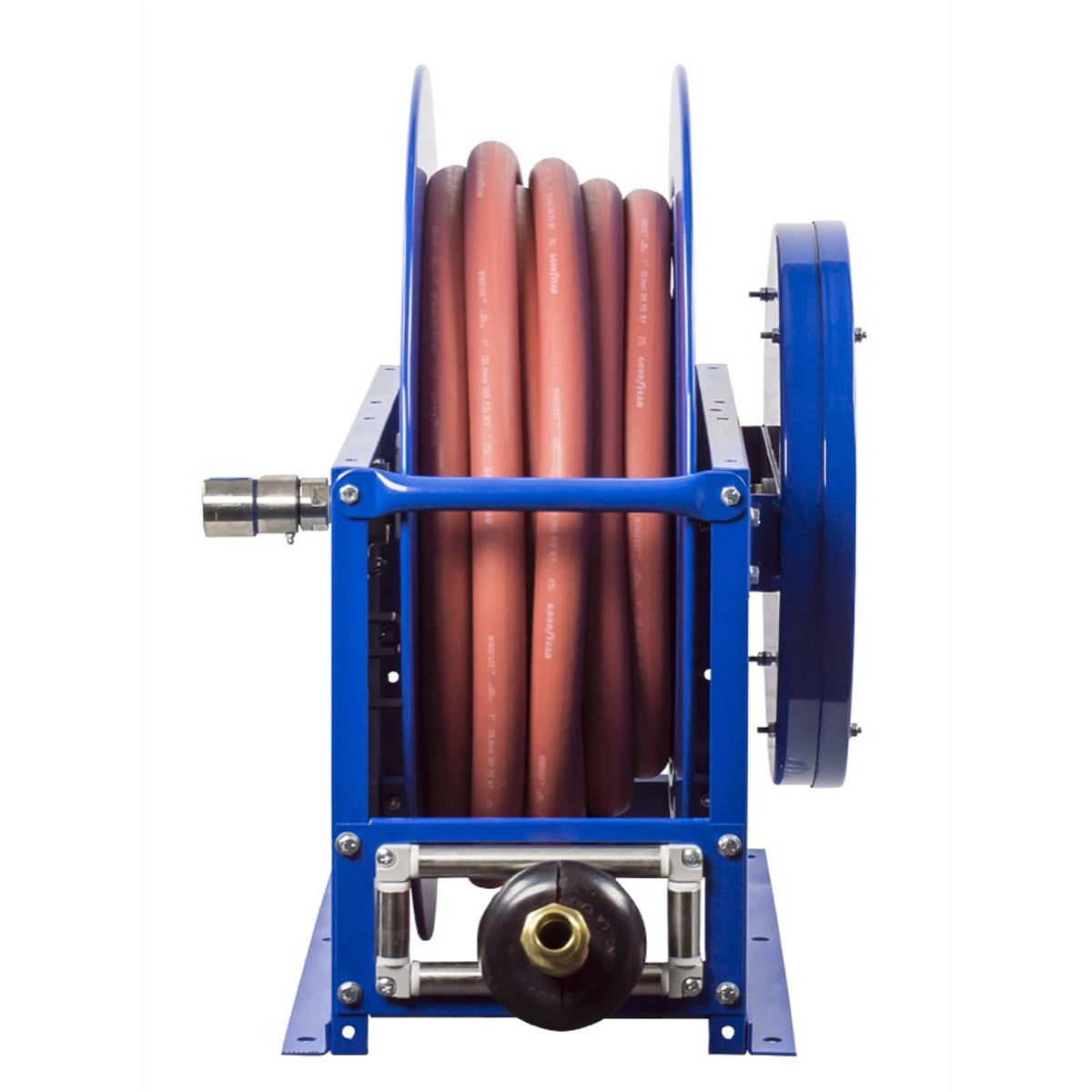 Spring Driven Fuel Hose Reel 3/4x22 x 100ft U6493