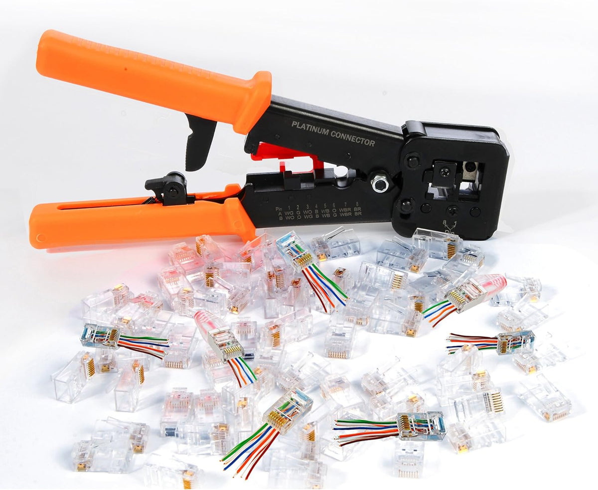 RJ45 Heavy Duty Crimp Tool Pack of 2 Y4415