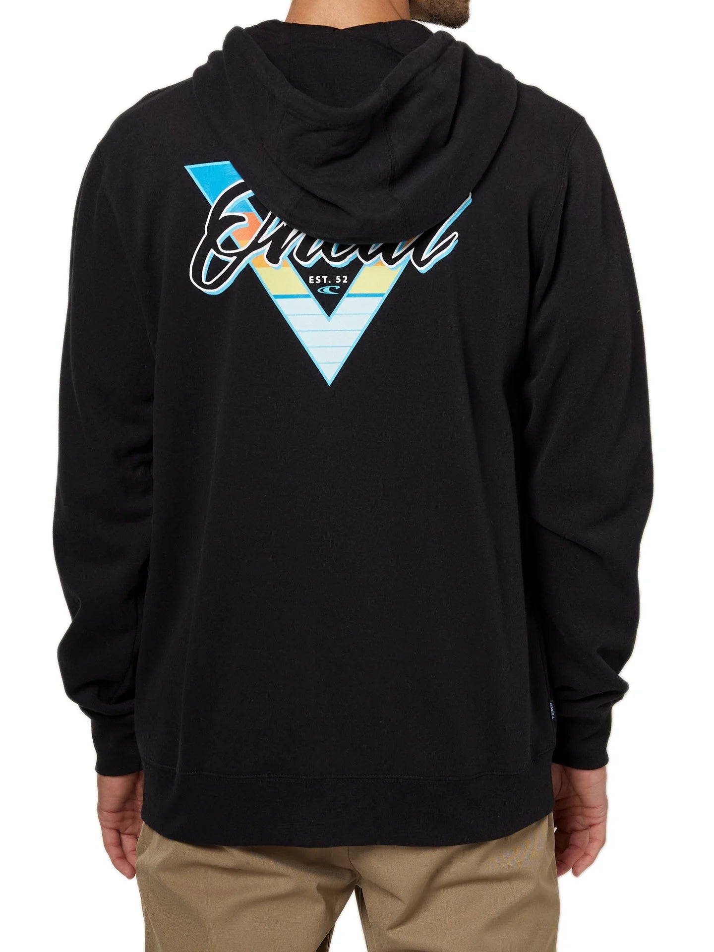Black Bermuda Zip Hoodie O600811
