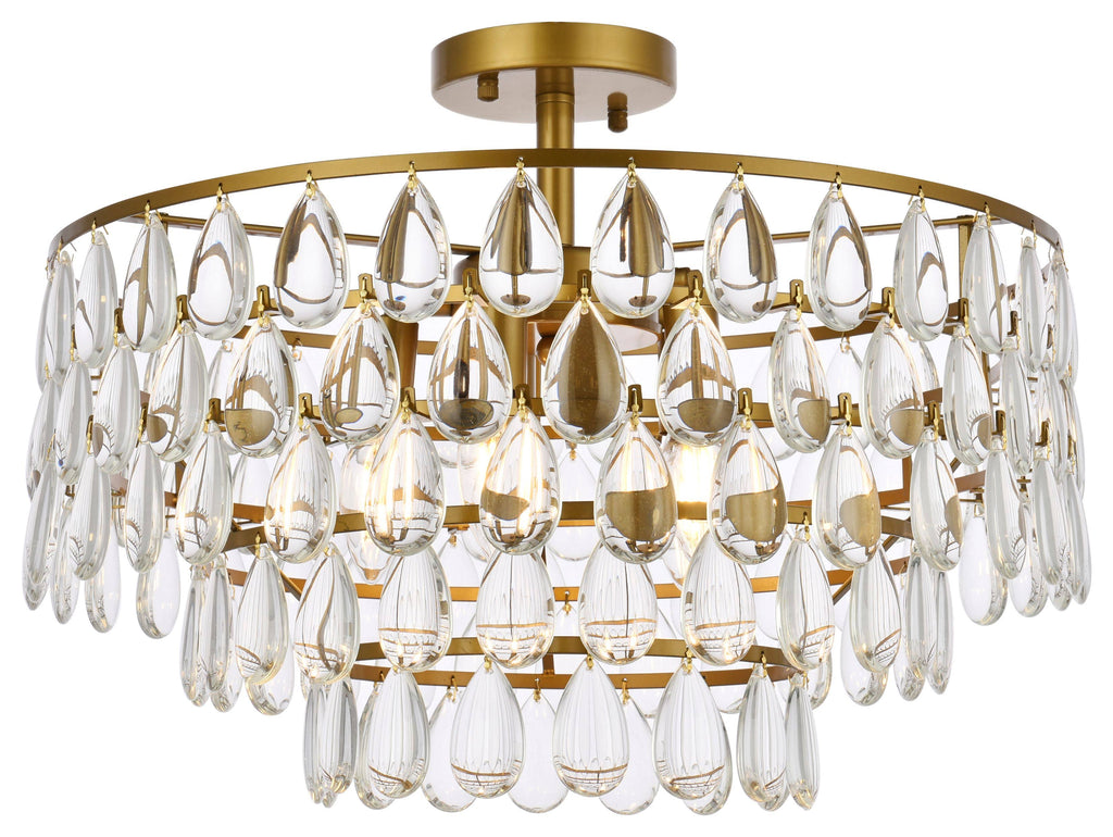 Brass Flush Mount E3129