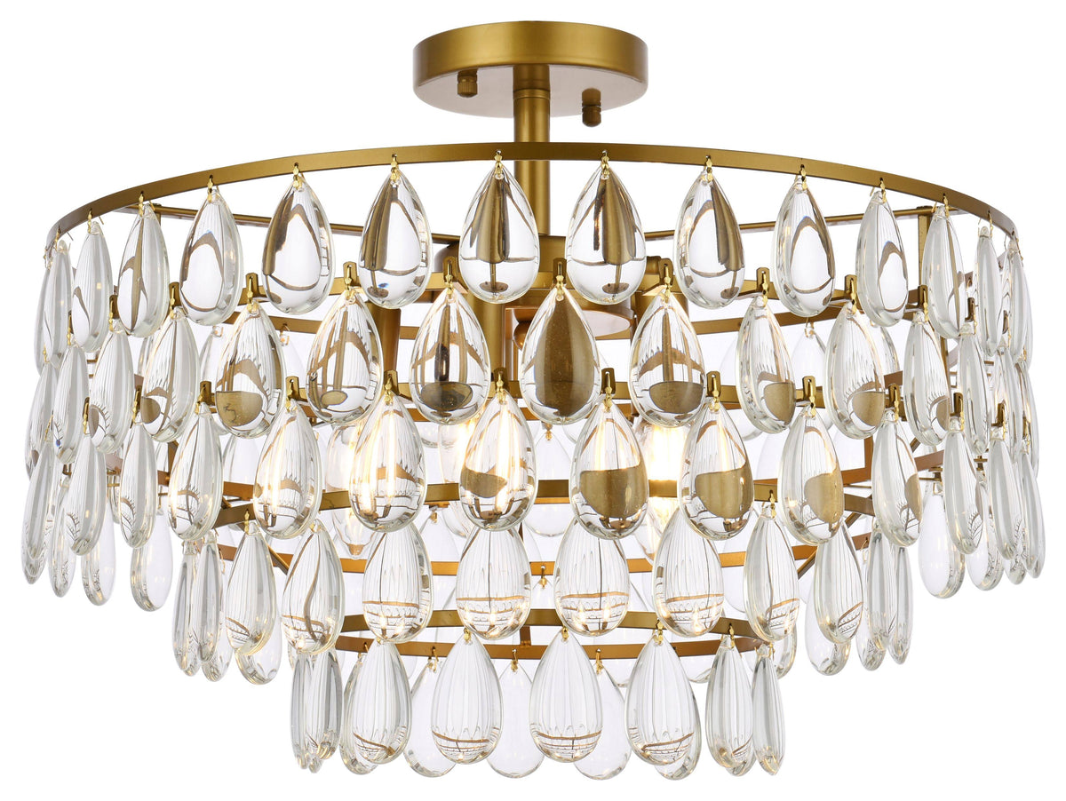 Brass Flush Mount E3129