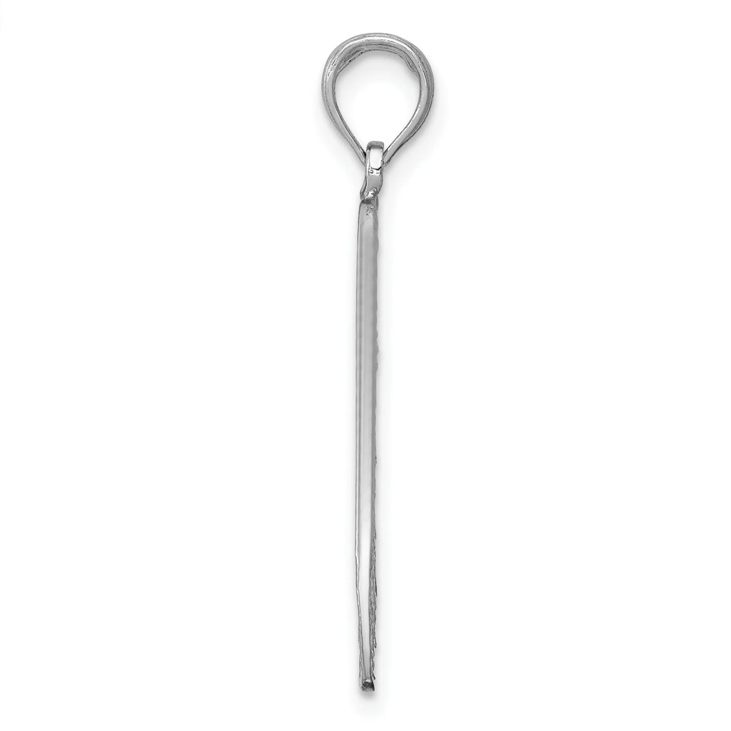 14K White Gold Angel Wing Pendant M868947