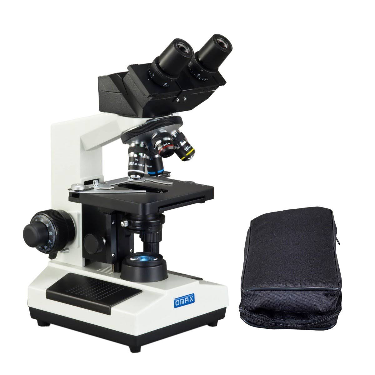 40X-2000X Built-in 3.0MP Digital Camera Compound LED Binocular Microscope with Vinyl Carrying Case L291193