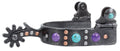 Youth Purple Stone Dot Spur V3667