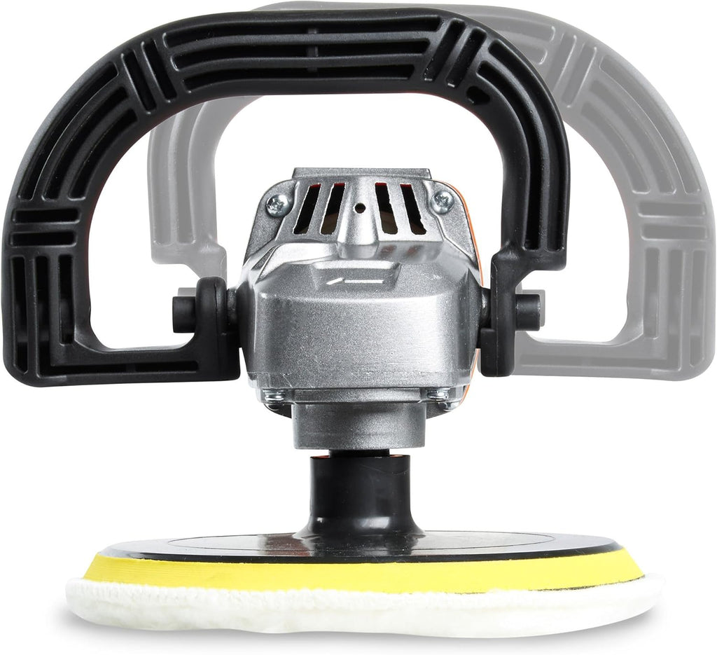 7-Inch Rotary Polisher with 7 Pads, 10-Amp, 600-3000 RPM Y869214