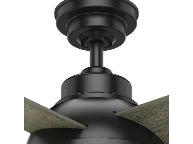Matte Black LED Ceiling Fan G9255
