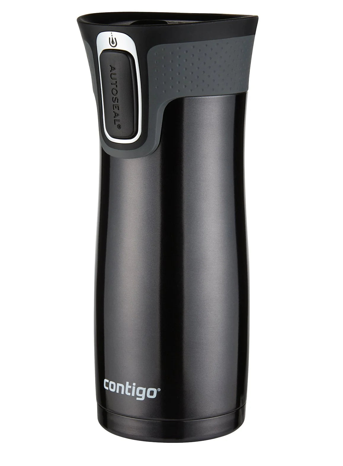 Black Stainless Steel Travel Mug, 16 oz K674406