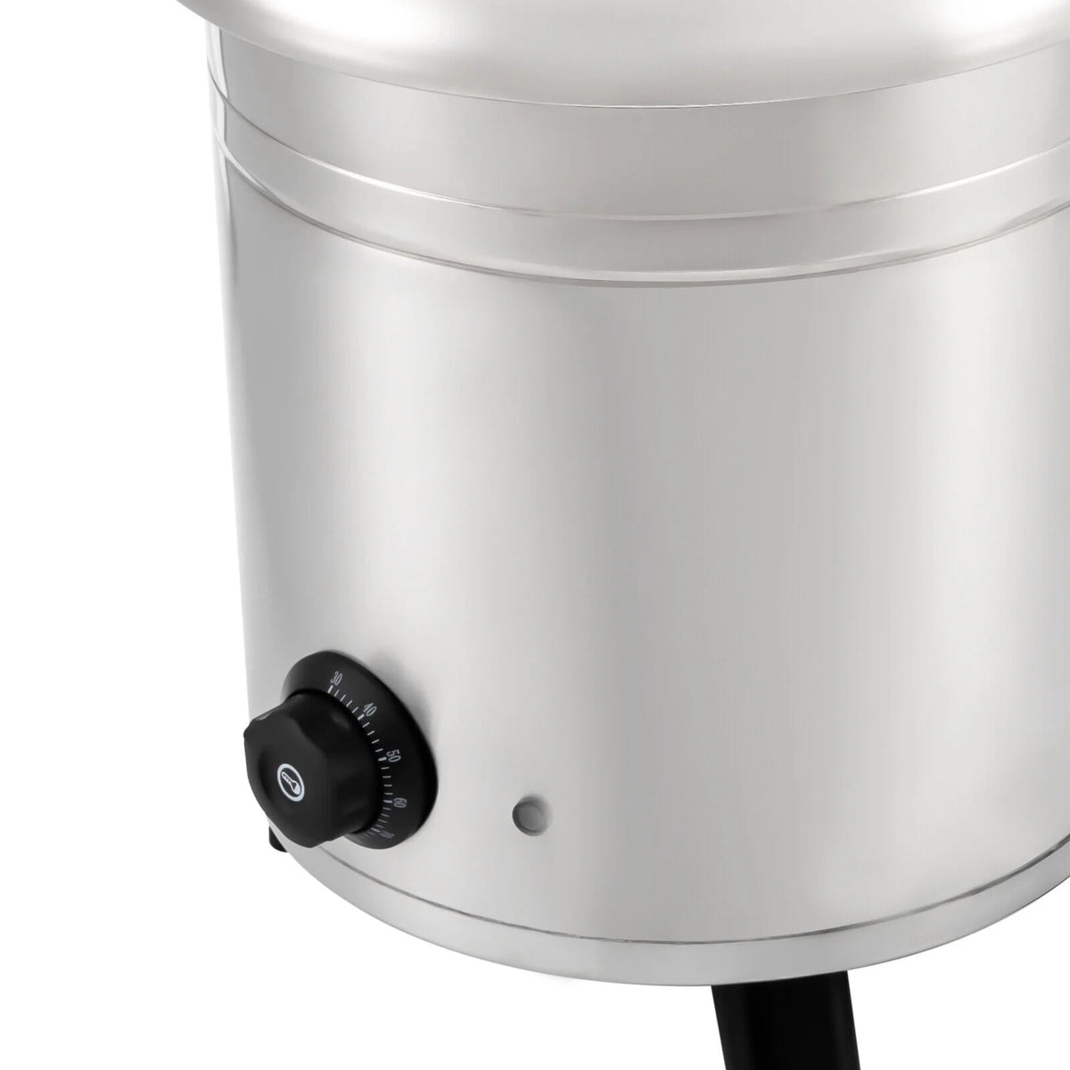 10L 400W Commercial Electric Soup Warmer Pot Stainless Steel Countertop Food Kettle with Lid N474091