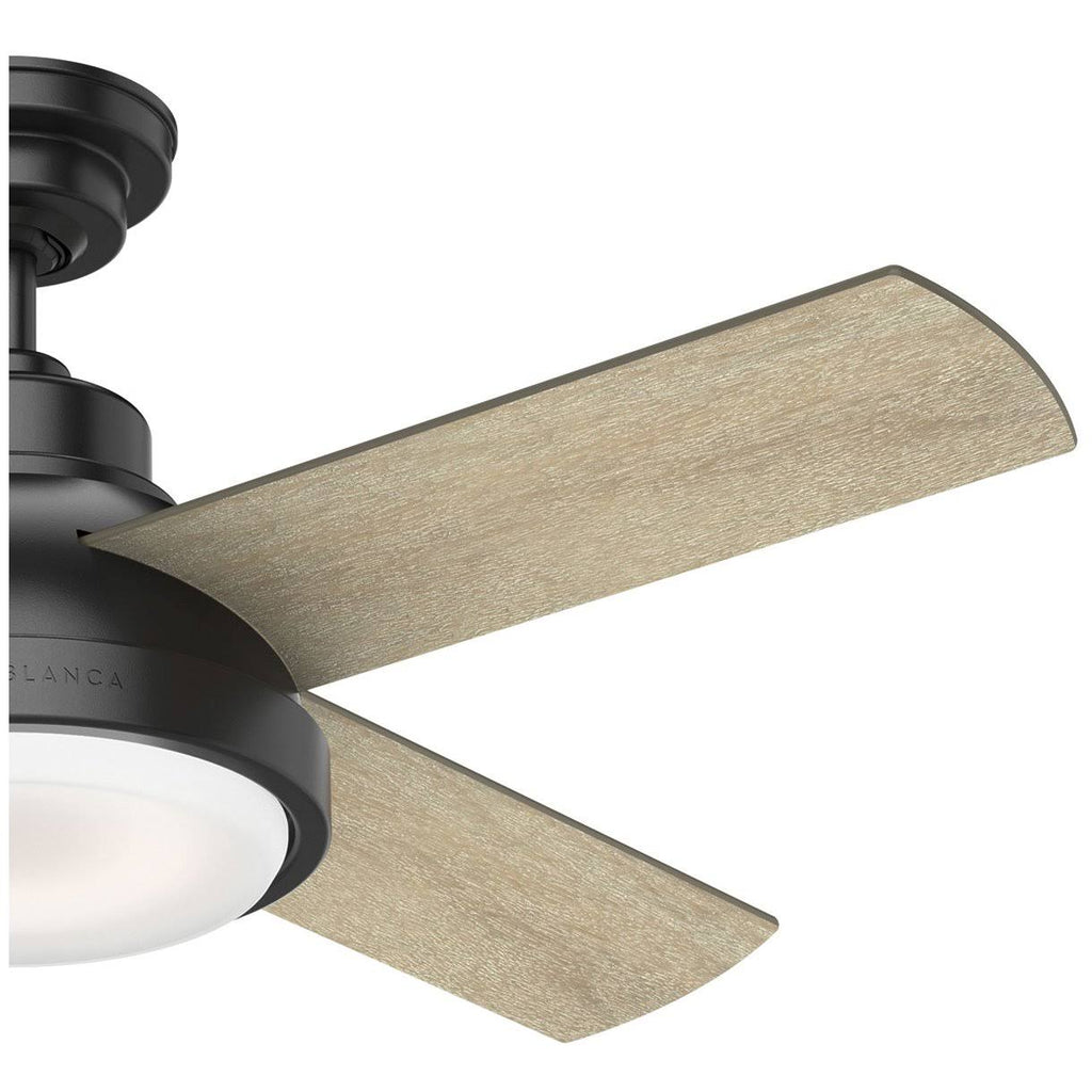 Matte Black LED Ceiling Fan G9255