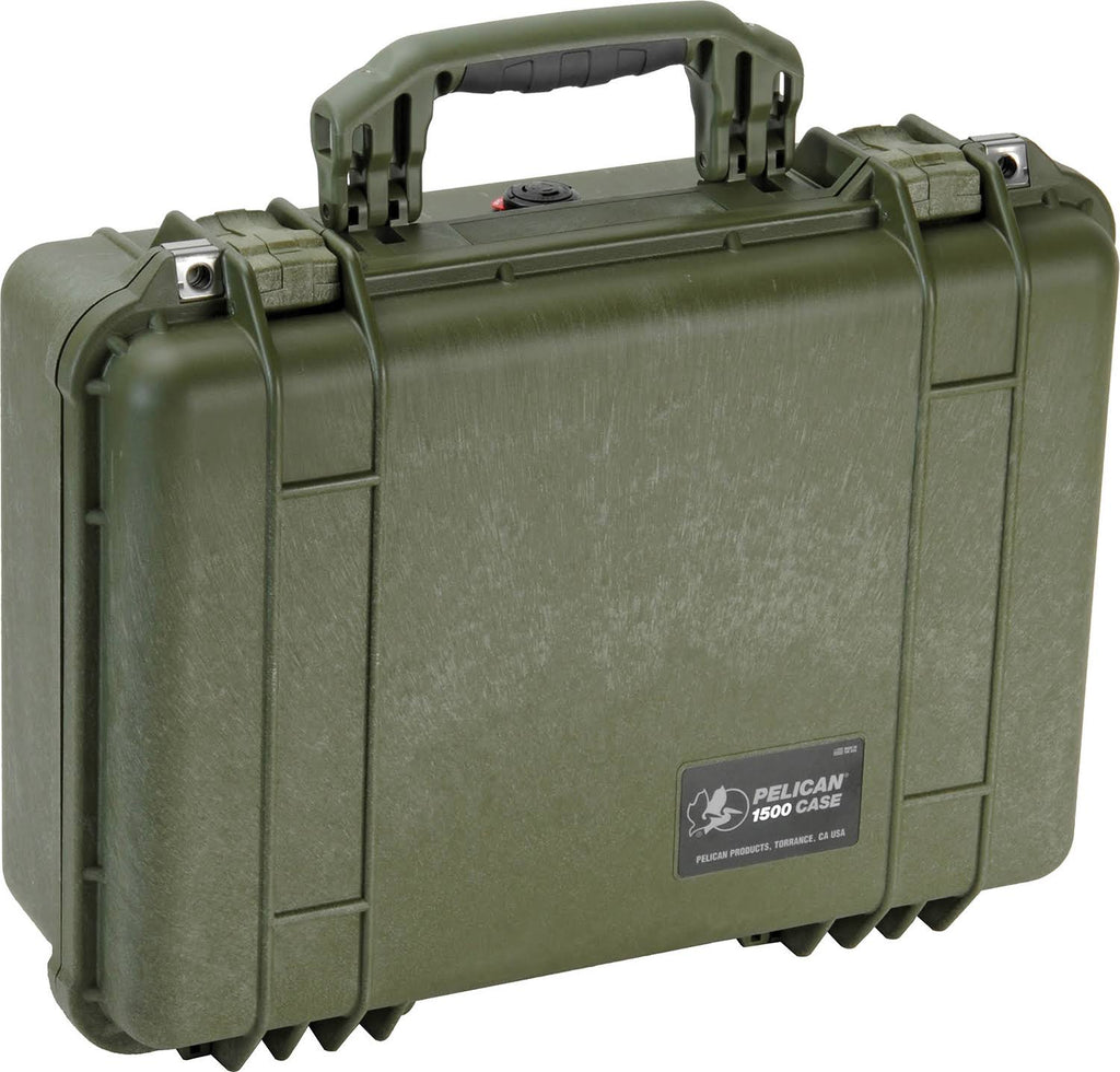 Olive Drab Green Waterproof Case with Padded Dividers N936702