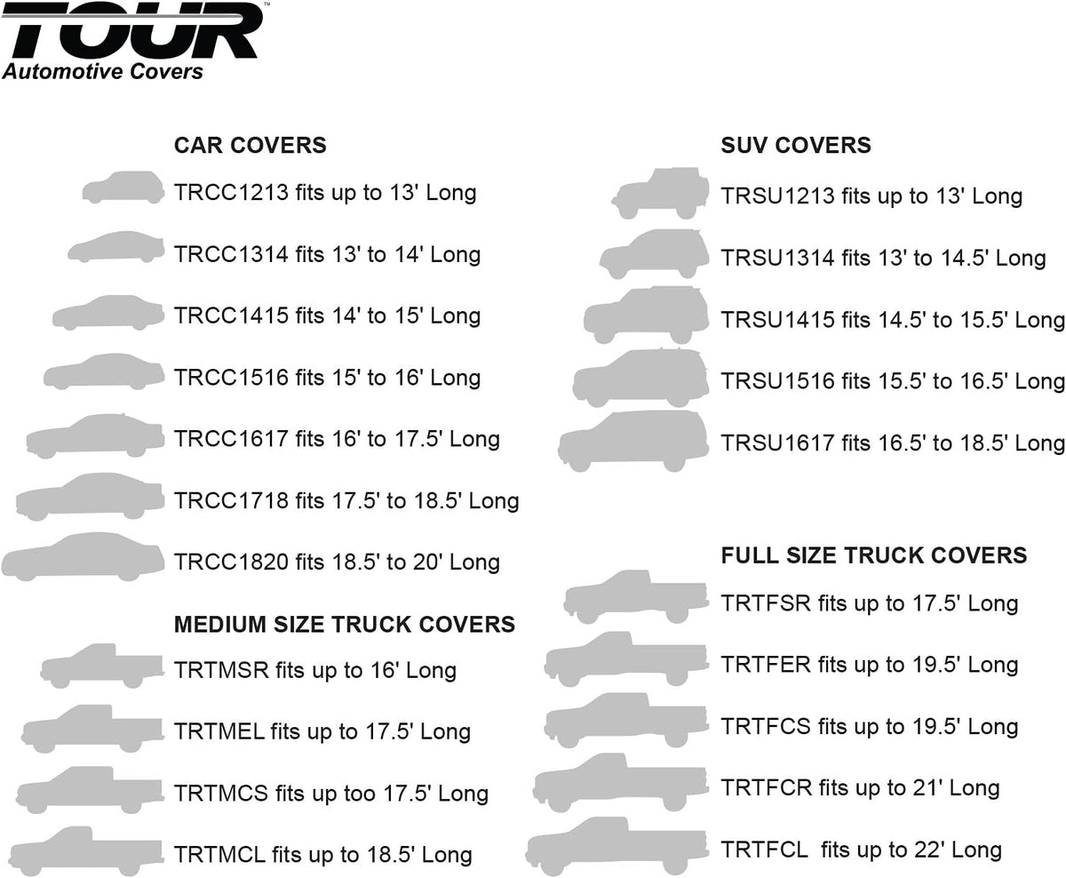 Heavy Duty Waterproof Truck Cover for Standard Cab 6.5' Regular Bed J609