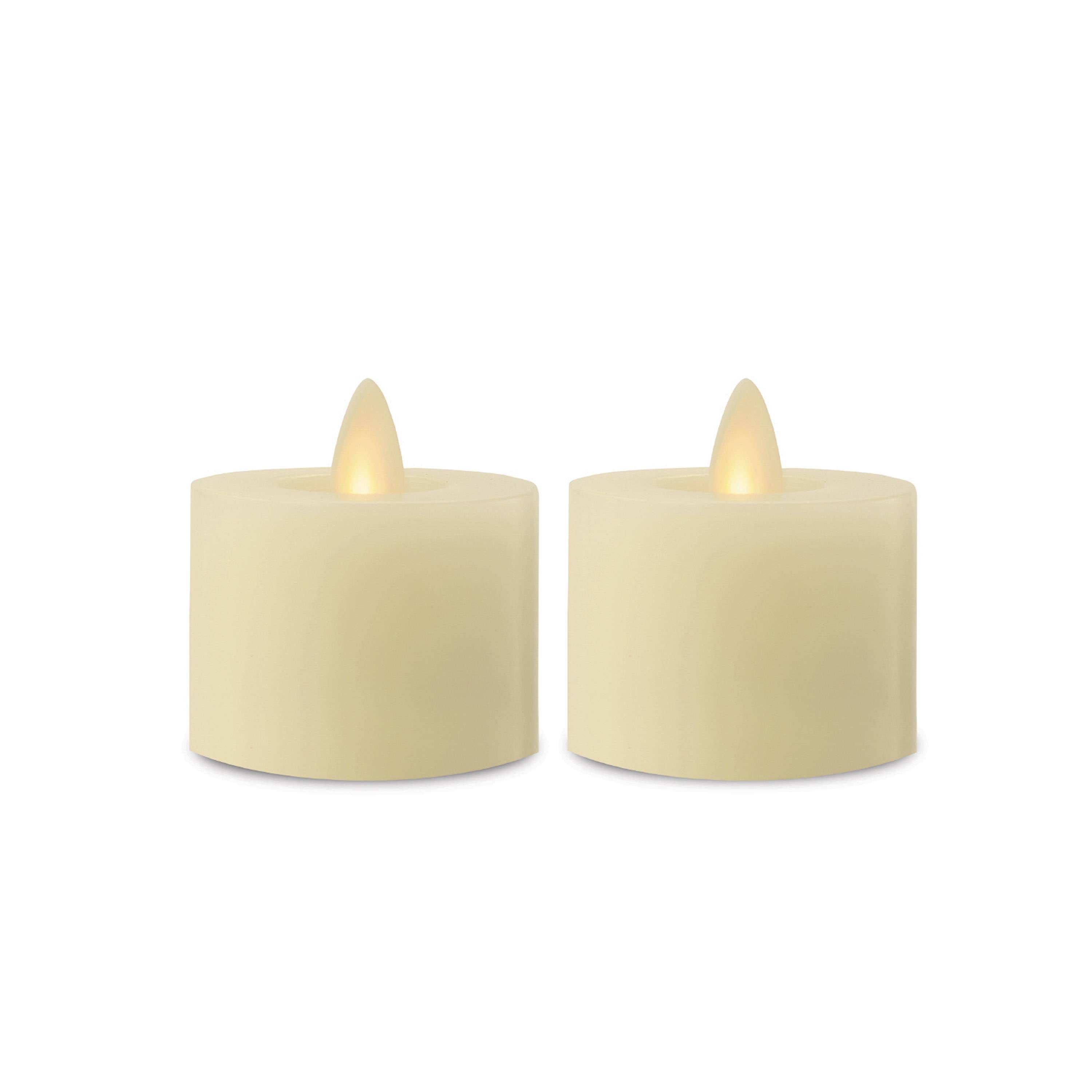 Set of Two Moving Flame Tealights L774