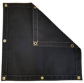 Black Polyester Canvas Tarp 14.5 oz. V260
