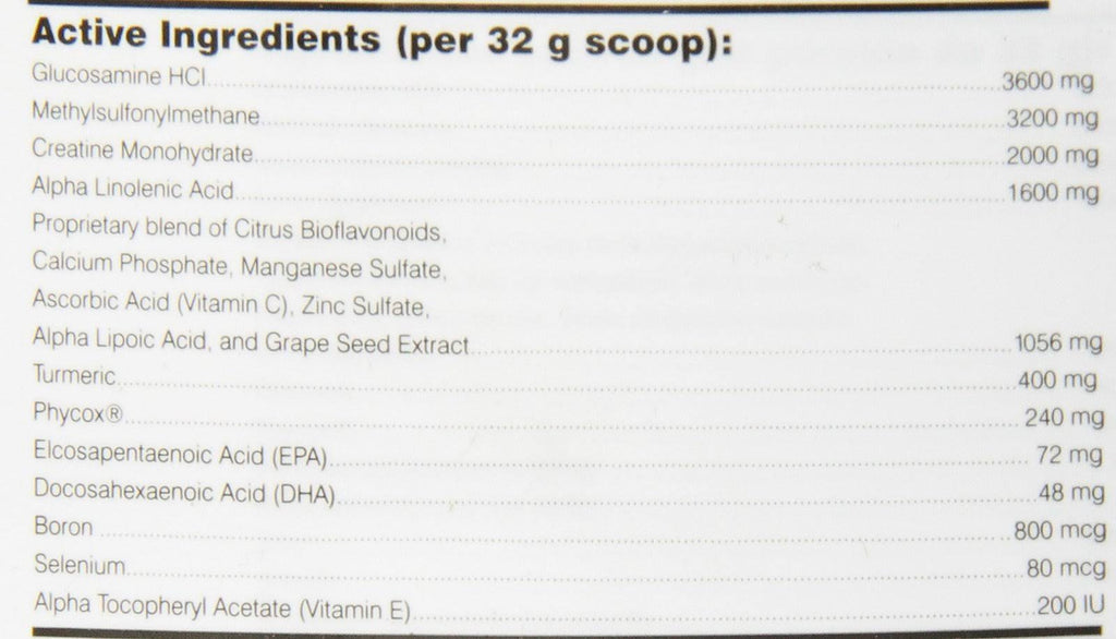 90 scoops Joint Support Supplement J3155