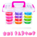 Crystal Mud Toys 12 Pcs Multicolor A68251