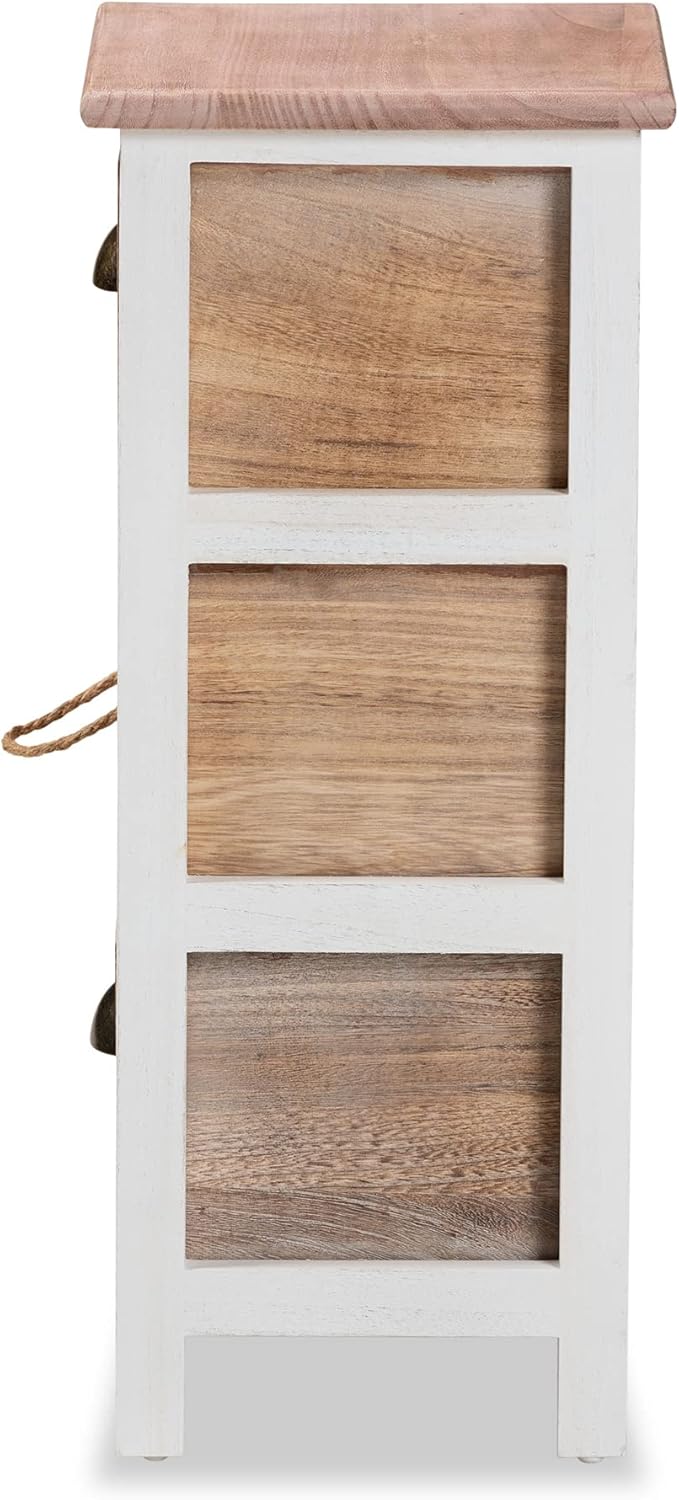 White/Oak Brown Shelving and Cabinets K282838