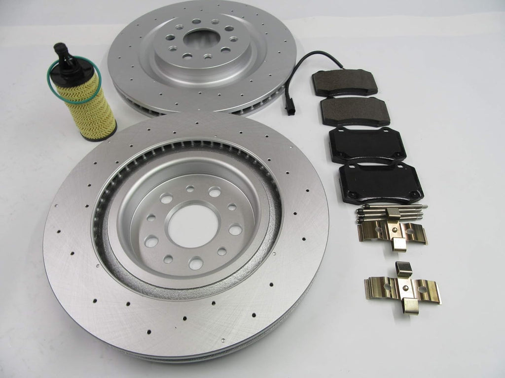 Brake Pads and Rotors for Maserati Ghibli 17-21 I21938