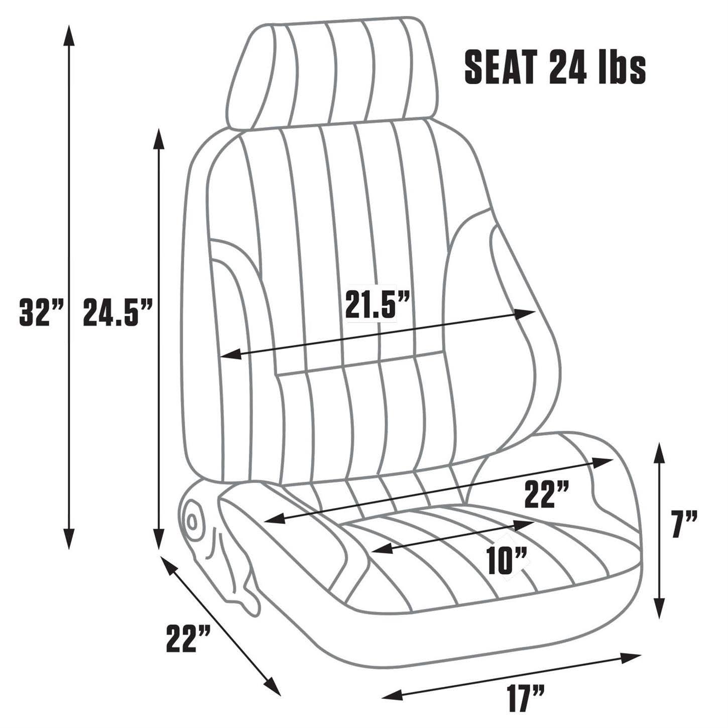 Beige Vinyl Rally Recliner Seat V4781