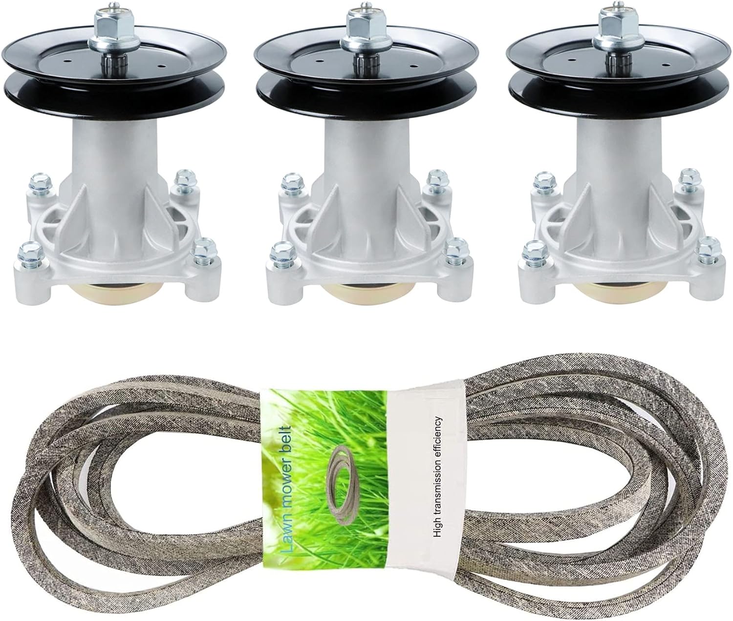 Spindle Assembly with Pulley and Mounting Bolts, Pack of 2 H642