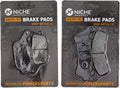 Semi-Metallic Brake Pad Set Pack of 2 S545468